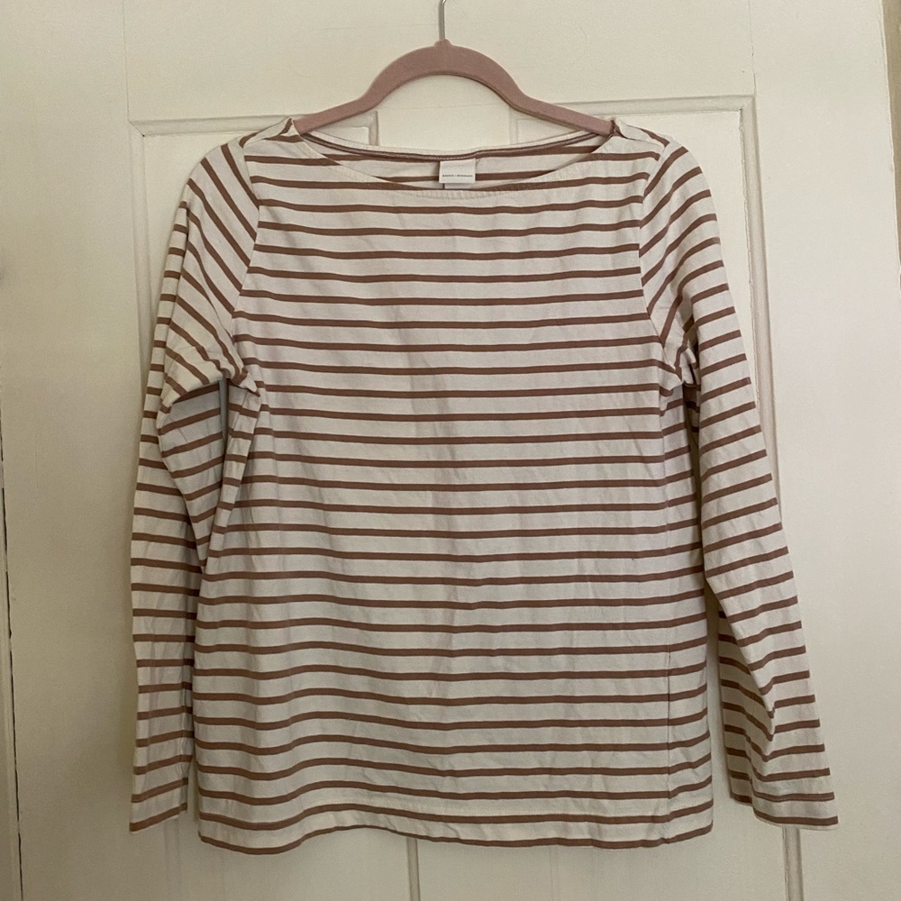 H&M Basic Striped Long Sleeve